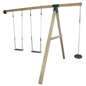 Schaukelanbau - Doppel mit extra haken - A-frame